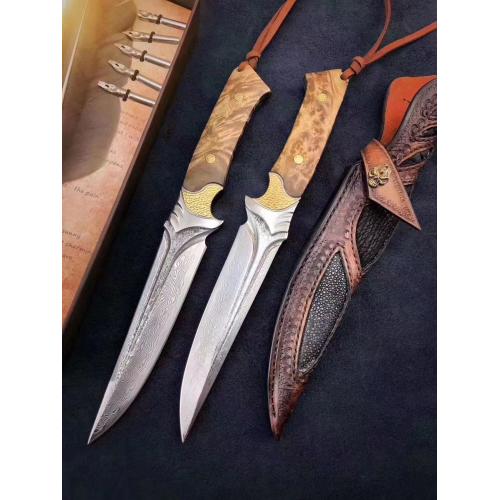 Yao Fox Integral Hunting Knife