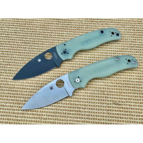 Spyderco C229 Shaman Folding Knife with Transparent G10 Handle