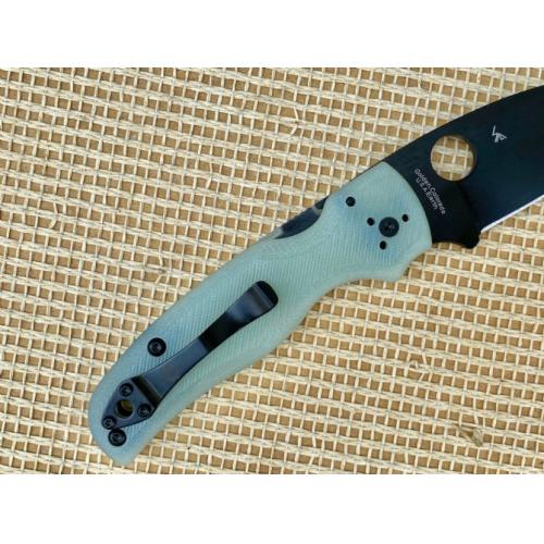 Spyderco C229 Shaman Folding Knife with Transparent G10 Handle