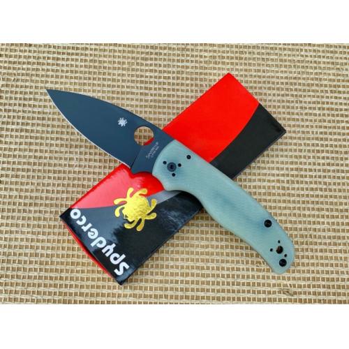 Spyderco C229 Shaman Folding Knife with Transparent G10 Handle