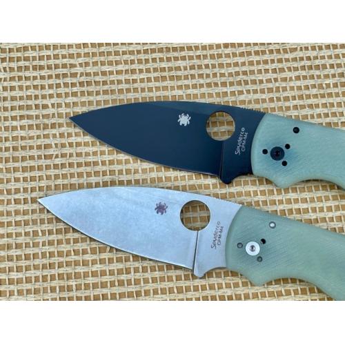Spyderco C229 Shaman Folding Knife with Transparent G10 Handle