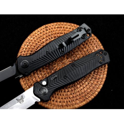 Benchmade 8551BK Side-Opening Folding Knife