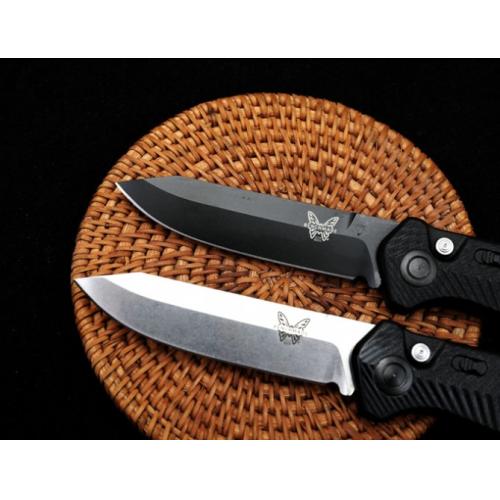 Benchmade 8551BK Side-Opening Folding Knife