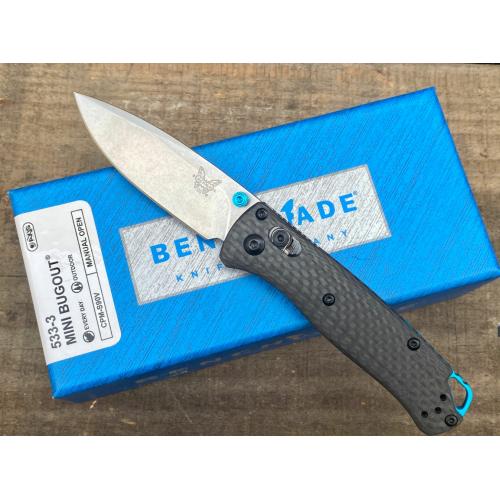 Benchmade Carbon Fiber Mini 533-3 Folding Knife