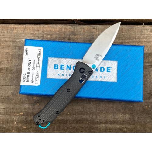 Benchmade Carbon Fiber Mini 533-3 Folding Knife