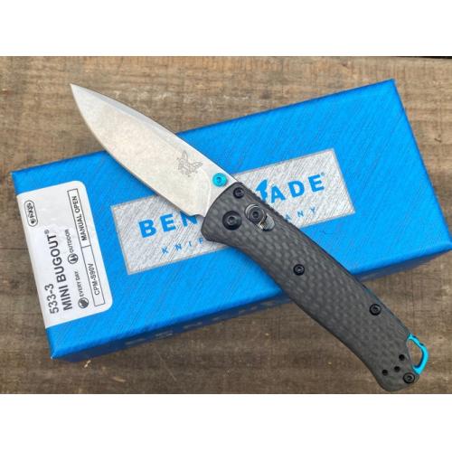Benchmade Carbon Fiber Mini 533-3 Folding Knife