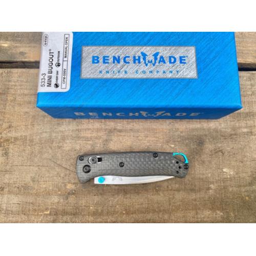Benchmade Carbon Fiber Mini 533-3 Folding Knife