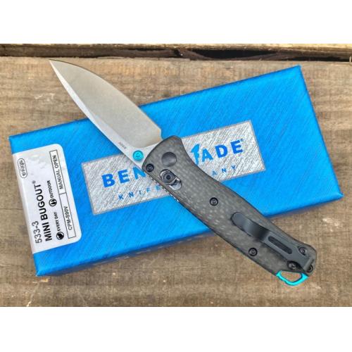 Benchmade Carbon Fiber Mini 533-3 Folding Knife
