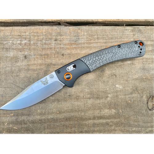Benchmade 10580-1 Folding Knife with Carbon Fiber Handle
