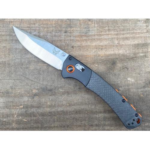 Benchmade 10580-1 Folding Knife with Carbon Fiber Handle