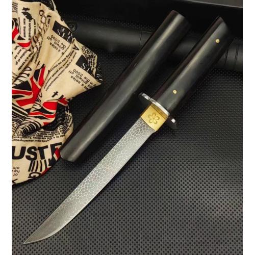 Dragon Scale Warrior - Japanese Rib Tanto Knife: Precision Meets Elegance