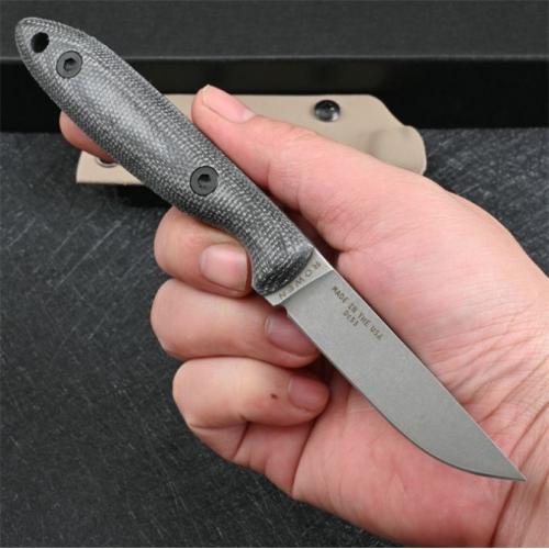 ESEE-DC53 Steel Fixed Blade Knife with Linen Handle