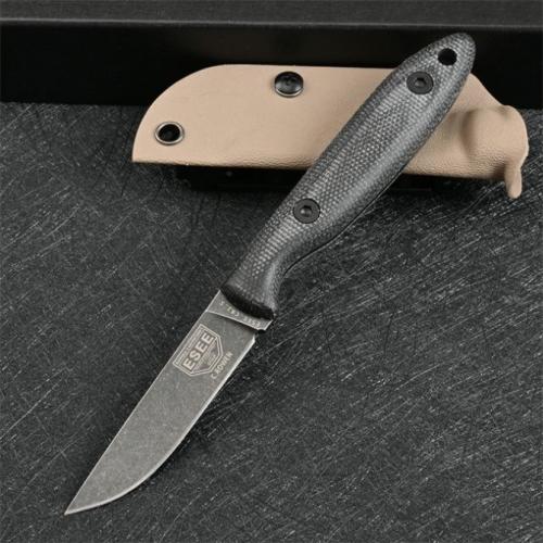 ESEE-DC53 Steel Fixed Blade Knife with Linen Handle