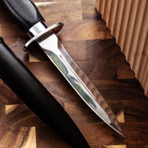 Vietnam War - Chinese Type 53 Reconnaissance Dagger (Black Handle)