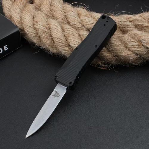 Introducing the Benchmade 4850 OTF Automatic Knife: Precision, performance, and reliability in one sleek design. Perfect