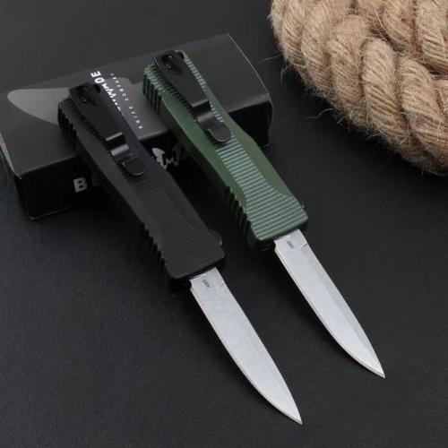 Introducing the Benchmade 4850 OTF Automatic Knife: Precision, performance, and reliability in one sleek design. Perfect