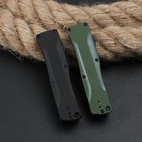 Introducing the Benchmade 4850 OTF Automatic Knife: Precision, performance, and reliability in one sleek design. Perfect
