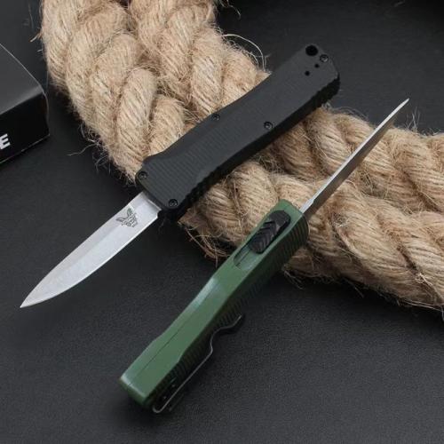 Introducing the Benchmade 4850 OTF Automatic Knife: Precision, performance, and reliability in one sleek design. Perfect
