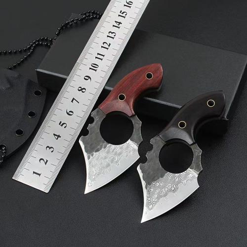 Damascus Mini Hatchet: Compact Precision, Timeless Craftsmanship