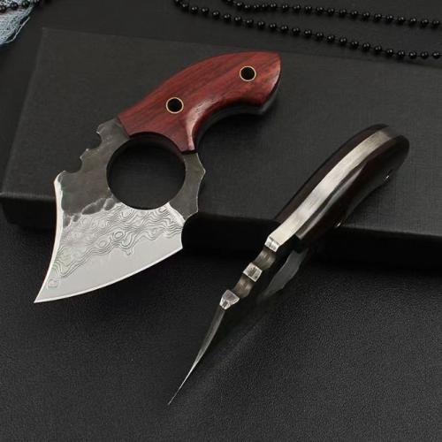 Damascus Mini Hatchet: Compact Precision, Timeless Craftsmanship