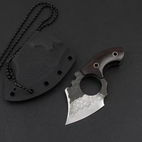 Damascus Mini Hatchet: Compact Precision, Timeless Craftsmanship