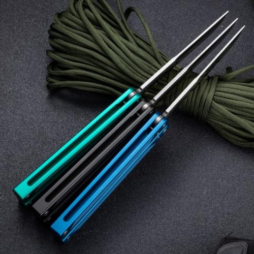 CNC Precision-Milled T6061 Aluminum Butterfly Knife