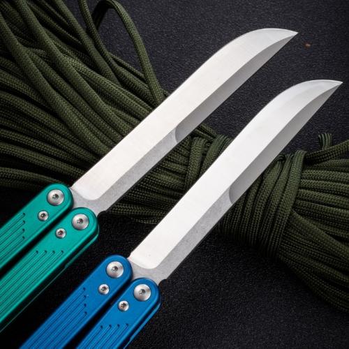 CNC Precision-Milled T6061 Aluminum Butterfly Knife