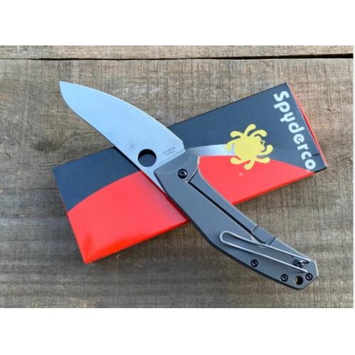 Spyderco C211 Titanium Bearing Folding Knife