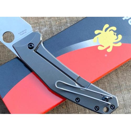 Spyderco C211 Titanium Bearing Folding Knife