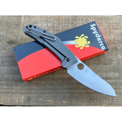 Spyderco C211 Titanium Bearing Folding Knife