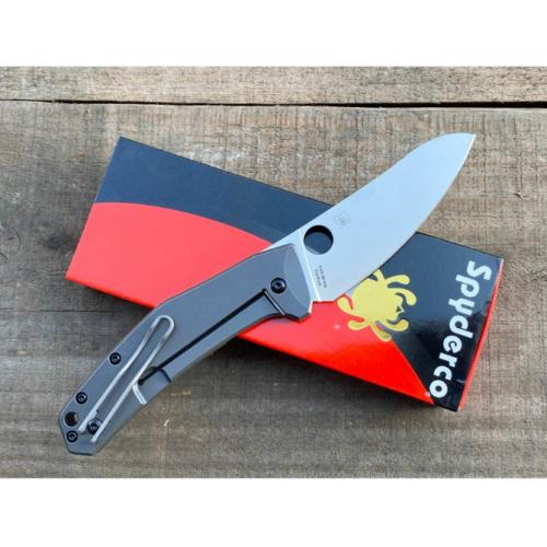 Spyderco C211 Titanium Bearing Folding Knife
