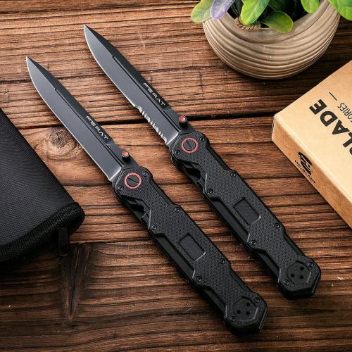 MRBLADE Warrior Quick-Open Dual Lock Folding Knife