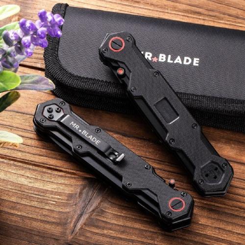 MRBLADE Warrior Quick-Open Dual Lock Folding Knife