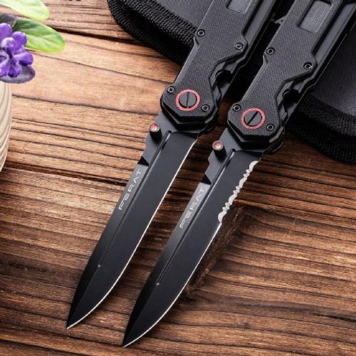 MRBLADE Warrior Quick-Open Dual Lock Folding Knife