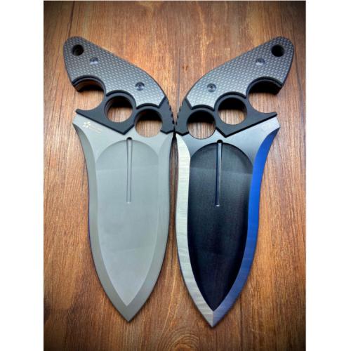 Introducing the Nemoto Tomoyuki Design Carbon Fiber Push Dagger.