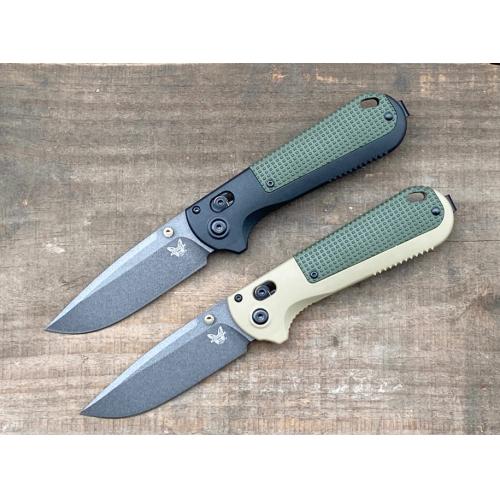 Benchmade 430BK Folding Knife (Black & Yellow Handle)