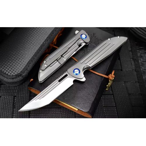 Introducing the Shenji-Xiaolong Folding Knife, crafted with premium M390 steel.