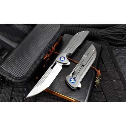 Introducing the Shenji-Xiaolong Folding Knife, crafted with premium M390 steel.