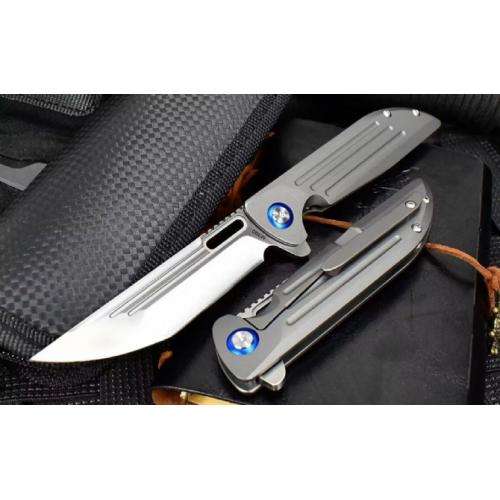 Introducing the Shenji-Xiaolong Folding Knife, crafted with premium M390 steel.