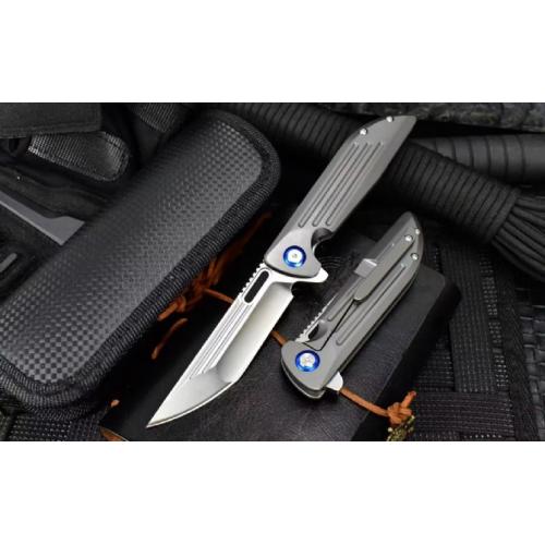 Introducing the Shenji-Xiaolong Folding Knife, crafted with premium M390 steel.