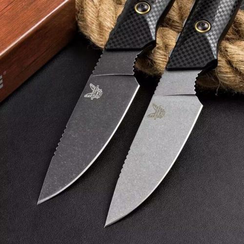 Introducing the Benchmade 15600 OR Raghorn Hunting Knife.