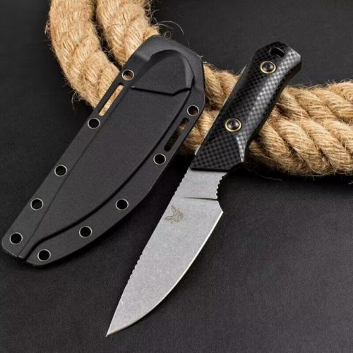 Introducing the Benchmade 15600 OR Raghorn Hunting Knife.