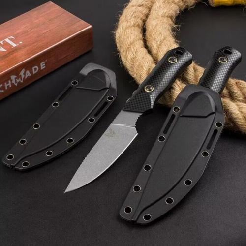 Introducing the Benchmade 15600 OR Raghorn Hunting Knife.