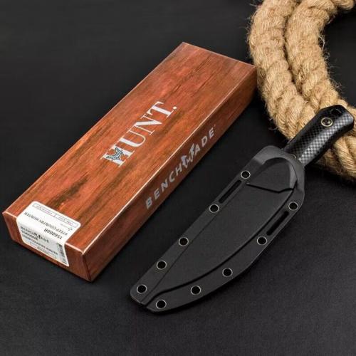 Introducing the Benchmade 15600 OR Raghorn Hunting Knife.