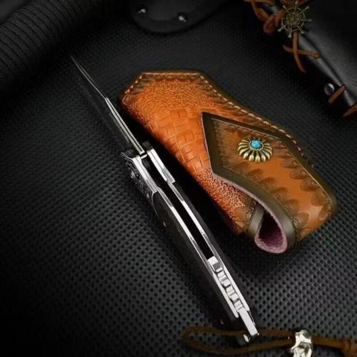 Canglong VG10 Damascus Folding Knife - Export Edition