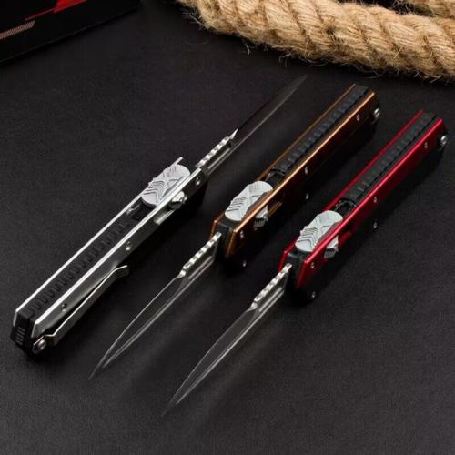 Introducing the New Microtech Ultratech OTF Knife with a Zinc-Aluminum Handle.