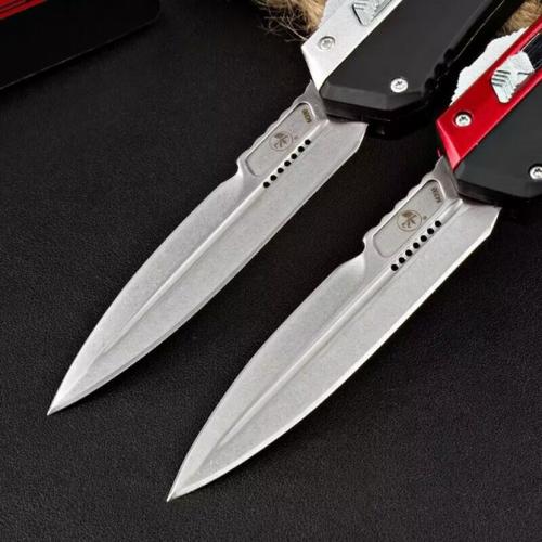 Introducing the New Microtech Ultratech OTF Knife with a Zinc-Aluminum Handle.