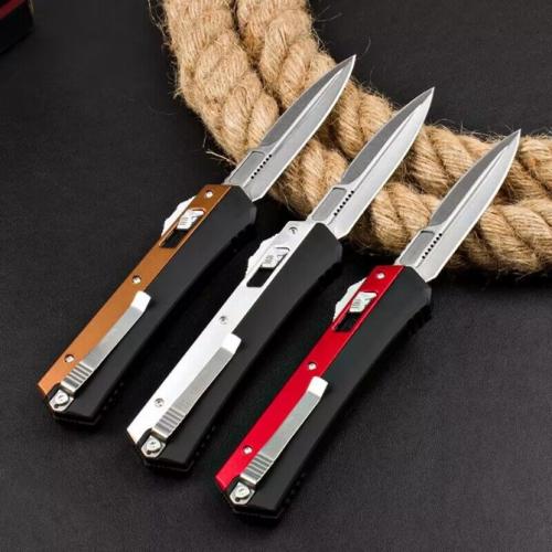 Introducing the New Microtech Ultratech OTF Knife with a Zinc-Aluminum Handle.