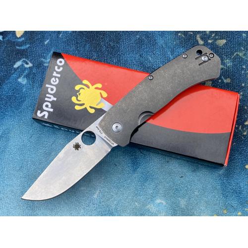 Spyderco C186 Titanium Folding Knife