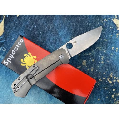 Spyderco C186 Titanium Folding Knife
